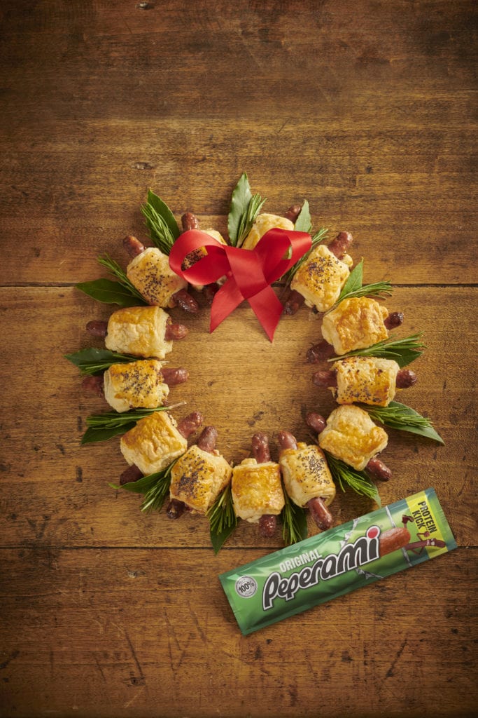 Peperami Recipe - Sausage Wreath