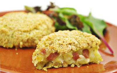 Peperami Recipes: Leek and Potato cakes