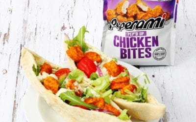 A Little Pita Peperami Chicken Bites